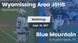 Matchup: Wyomissing vs. Blue Mountain  2017