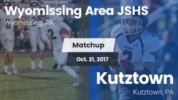 Matchup: Wyomissing vs. Kutztown  2017