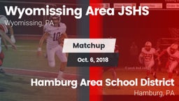 Matchup: Wyomissing vs. Hamburg Area School District 2018