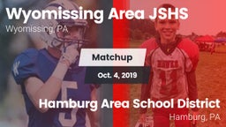 Matchup: Wyomissing vs. Hamburg Area School District 2019