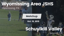 Matchup: Wyomissing vs. Schuylkill Valley  2019