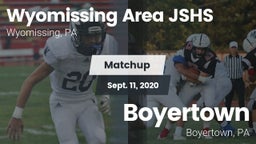 Matchup: Wyomissing vs. Boyertown  2020