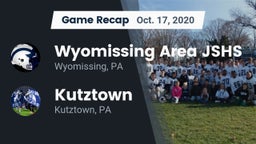 Recap: Wyomissing Area JSHS vs. Kutztown  2020