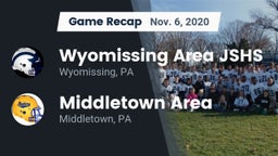 Recap: Wyomissing Area JSHS vs. Middletown Area  2020