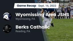 Recap: Wyomissing Area JSHS vs. Berks Catholic  2022
