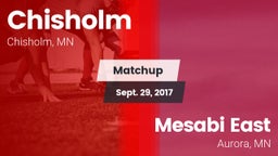 Matchup: Chisholm vs. Mesabi East  2017
