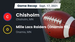 Recap: Chisholm  vs. Mille Lacs Raiders (Onamia HS) 2021