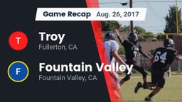 Recap: Troy  vs. Fountain Valley  2017