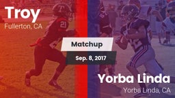 Matchup: Troy vs. Yorba Linda  2017