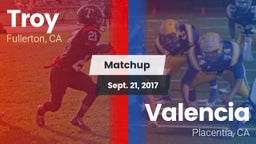 Matchup: Troy vs. Valencia  2017