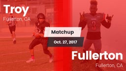 Matchup: Troy vs. Fullerton  2017