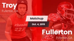 Matchup: Troy vs. Fullerton  2019
