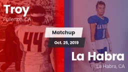 Matchup: Troy vs. La Habra  2019