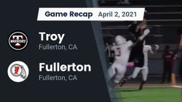 Recap: Troy  vs. Fullerton  2021