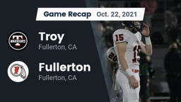 Recap: Troy  vs. Fullerton  2021