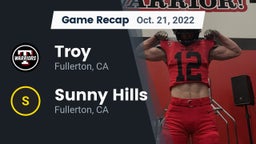 Recap: Troy  vs. Sunny Hills  2022