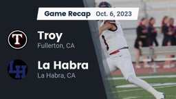 Recap: Troy  vs. La Habra  2023