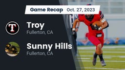 Recap: Troy  vs. Sunny Hills  2023