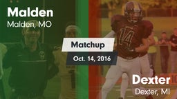 Matchup: Malden vs. Dexter  2016