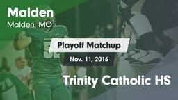 Matchup: Malden vs. Trinity Catholic HS 2016