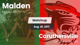 Matchup: Malden vs. Caruthersville  2017