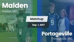 Matchup: Malden vs. Portageville  2017