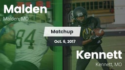 Matchup: Malden vs. Kennett  2017