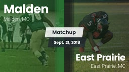 Matchup: Malden vs. East Prairie  2018
