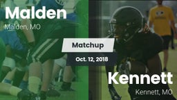 Matchup: Malden vs. Kennett  2018