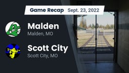 Recap: Malden  vs. Scott City  2022