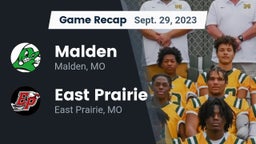 Recap: Malden  vs. East Prairie  2023