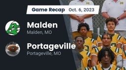 Recap: Malden  vs. Portageville  2023