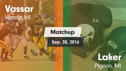 Matchup: Vassar vs. Laker  2016