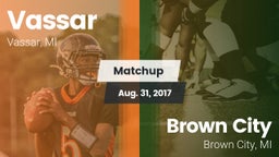Matchup: Vassar vs. Brown City  2017