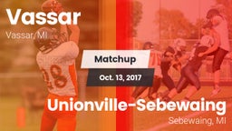 Matchup: Vassar vs. Unionville-Sebewaing  2017