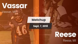 Matchup: Vassar vs. Reese  2018