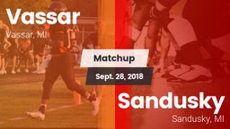 Matchup: Vassar vs. Sandusky  2018