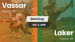 Matchup: Vassar vs. Laker  2018