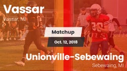 Matchup: Vassar vs. Unionville-Sebewaing  2018