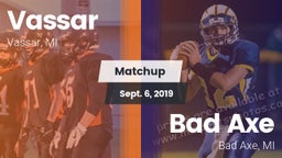 Matchup: Vassar vs. Bad Axe  2019