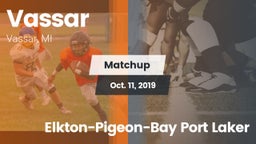 Matchup: Vassar vs. Elkton-Pigeon-Bay Port Laker 2019