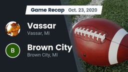Recap: Vassar  vs. Brown City  2020