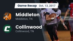 Recap: Middleton  vs. Collinwood  2017
