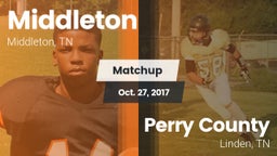 Matchup: Middleton vs. Perry County  2017