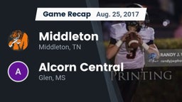Recap: Middleton  vs. Alcorn Central  2017