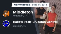 Recap: Middleton  vs. Hollow Rock-Bruceton Central  2018