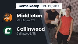 Recap: Middleton  vs. Collinwood  2018