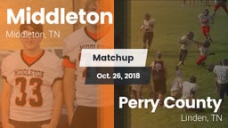 Matchup: Middleton vs. Perry County  2018