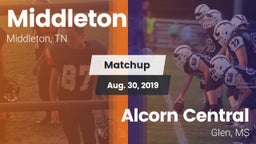 Matchup: Middleton vs. Alcorn Central  2019