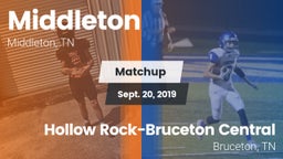 Matchup: Middleton vs. Hollow Rock-Bruceton Central  2019